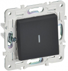 Выключатель проходной 1-кл. SKANDY 10А SK-V08G с индикацией графит IEK SK-V12-1-10-K53 - smartlife-ural.ru – Екатеринбург