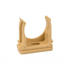 Держатель для труб (клипса) d25мм свет. дерево (уп.10шт) Plast EKF derj-z-25w - smartlife-ural.ru – Екатеринбург