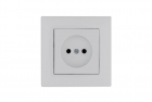 Розетка 1-м Karea RIZZ без заземл. бел. Makel 88001022 - smartlife-ural.ru – Екатеринбург