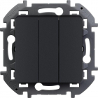 Выключатель 3-кл. Inspiria 20А IP20 250В 10AX механизм антрацит Leg 673643 - smartlife-ural.ru – Екатеринбург