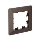 Рамка 1-м AtlasDesign Air мокко/дым. черн. SE ATN220601 - smartlife-ural.ru – Екатеринбург