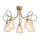 Светильник Caramel 5х60Вт E27 IP20 подвесной Freya FR5522PL-05BS - smartlife-ural.ru – Екатеринбург