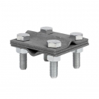 Зажим крестовидный прут-прут (3 пластины 57х57мм) HZ PROxima EKF lp-55758 - smartlife-ural.ru – Екатеринбург