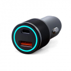 Устройство зарядное автомобильное c двумя портами (USB-C + USB-A) c LED-подсветкой 68Вт Rexant 18-2231-5 - smartlife-ural.ru – Екатеринбург