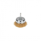 Щетка чашечная для дрели витая латунированная проволока 75мм Kranz KR-91-1255 - smartlife-ural.ru – Екатеринбург