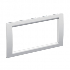 Рамка 4мод. универс. под Brava/VIVA/45х45 сер. металлик DKC F00013G - smartlife-ural.ru – Екатеринбург