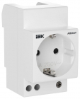 Розетка на DIN-рейку 45мм с заземл. защ. шторки 16А ARMAT IEK AR-SOD-G-GND-S-016 - smartlife-ural.ru – Екатеринбург