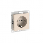Розетка AtlasDesign 16А с заземл. быстрозажим. клем. механизм беж. SE ATN000243S - smartlife-ural.ru – Екатеринбург