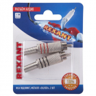 Разъем аудио RCA под винт металл "Silver" (блист.2шт) Rexant 06-0151-A2 - smartlife-ural.ru – Екатеринбург