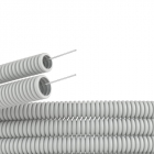 Труба гофрированная ПВХ гибкая тяжелая d32мм с протяжкой сер. (уп.25м) DKC 91532 - smartlife-ural.ru – Екатеринбург