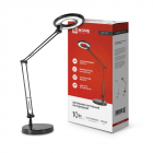 Светильник светодиодный настольный ССО 17Ч 10Вт 6500К 700лм с оптическим фильтром с адаптером черн. IN HOME 4690612040110 - smartlife-ural.ru – Екатеринбург