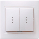 Переключатель проходной 2-кл. СП Кварта 10А IP20 ВСп10-2-0-КБ бел. GENERICA EVK22-K01-10-DM - smartlife-ural.ru – Екатеринбург