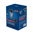 Светильник светодиодный уличный UUL-S81A 60W/E27 SENSOR IP54 BLACK под лампу Е27 с датчиком движения архитектурный накладной корпус черн. Uniel UL-00006813 - smartlife-ural.ru – Екатеринбург