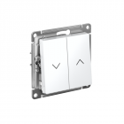 Выключатель для жалюзи 2-кл. AtlasDesign 10А механизм бел. SE ATN000119 - smartlife-ural.ru – Екатеринбург