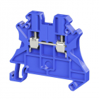Клемма проходная винтовой зажим; 2 точки подключения; 2.5кв.мм син. DKC TUR-2.5R-BU - smartlife-ural.ru – Екатеринбург
