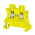 Клемма проходная винтовой зажим 2 точки подключения 4кв.мм желт. DKC TUR-4R-YE - smartlife-ural.ru – Екатеринбург