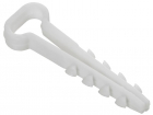 Дюбель-хомут 10х5мм для плоского кабеля нейлон бел. (уп.100шт) GENERICA UDH14-10-05-100-K01-G - smartlife-ural.ru – Екатеринбург