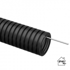 Труба гофрированная ПНД d20мм с протяжкой черн. (уп.50м) TOKOV ELECTRIC TKE-PND20-BL-50 - smartlife-ural.ru – Екатеринбург