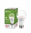 Лампа светодиодная LED-A60-FITO 15Вт A60 грушевидная E27 230В для растений IN HOME 4690612036502 - smartlife-ural.ru – Екатеринбург