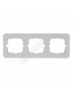 Рамка 3-м Karina Life горизонт. бел. LEZARD 708-0200-148 - smartlife-ural.ru – Екатеринбург