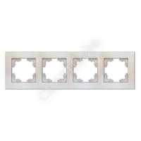Рамка 4-м Афина универс. жемчуж. Universal A0046-OBr - smartlife-ural.ru – Екатеринбург