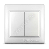 Выключатель 2-кл. СП Севиль 10А IP20 бел. UNIVersal С0023 - smartlife-ural.ru – Екатеринбург
