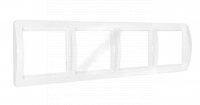 Рамка 4-м Валери гор. бел. UNIVersal ВР004Г - smartlife-ural.ru – Екатеринбург