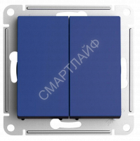 Переключатель перекрестный 2-кл. AtlasDesign 2хсх.7 10АХ механизм аквамарин SE ATN001173 - smartlife-ural.ru – Екатеринбург