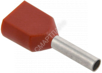 Наконечник НШВИ(2) 0.75-8 темн. красн. (уп.100шт) IEK UTE10-D75-100 - smartlife-ural.ru – Екатеринбург