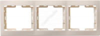 Рамка 3-м КВАРТА РГ-3-ККм горизонт. крем. GENERICA EMK30-K33-DM - smartlife-ural.ru – Екатеринбург