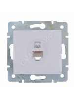 Розетка компьютерная 1-м СП Karina RJ45 механизм бел. LEZARD 707-0288-139 - smartlife-ural.ru – Екатеринбург