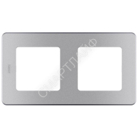 Рамка 2-м Inspiria алюм. IEK 673942 - smartlife-ural.ru – Екатеринбург