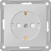 Розетка 1-м СП W59 16А IP20 с заземл. защ. шторки механизм бел. SE RS16-152-1-86 - smartlife-ural.ru – Екатеринбург