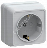 Розетка 1-м ОП Октава РСш20-3-ОБ 16А IP20 с заземл. защ. шторки бел. GENERICA ERO14-K01-16-DC - smartlife-ural.ru – Екатеринбург