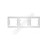 Рамка 3-м Бриллиант горизонт. бел. UNIVersal 7947489 - smartlife-ural.ru – Екатеринбург