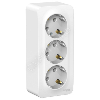 Розетка 3-м ОП Blanca 16А IP20 250В с заземл. без защ. шторок с изолир. пластиной бел. SE BLNRA010311 - smartlife-ural.ru – Екатеринбург