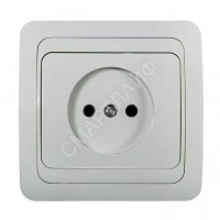 Розетка 1-м СП Classico 2022 16А IP20 бел. ASD / IN HOME 4680005959891 - smartlife-ural.ru – Екатеринбург