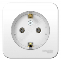 Розетка 1-м ОП Blanca 16А IP20 250В с заземл. без защ. шторок с изолир. пластиной (компакт) бел. SE BLNRA110111 - smartlife-ural.ru – Екатеринбург
