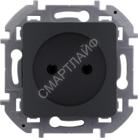 Розетка 1-м СП Inspiria 16А IP20 250В 2P механизм антрацит IEK 673713 - smartlife-ural.ru – Екатеринбург