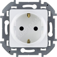 Розетка 1-м СП Inspiria 16А IP20 250В 2P+E защ. шторки немецк. стандарт механизм бел. IEK 673730 - smartlife-ural.ru – Екатеринбург