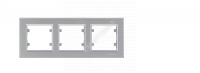 Рамка 3-м Karea горизонт. сереб. Makel 56065703 - smartlife-ural.ru – Екатеринбург