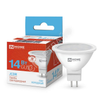 Лампа светодиодная LED-JCDR-VC 14Вт GU5.3 6500К 1260лм IN HOME 4690612047911 - smartlife-ural.ru – Екатеринбург