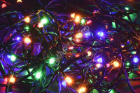 Гирлянда "Нить" 5м 50LED RGB IP20 провод зел. 230В с контроллером 8 режимов IEK LGDB110-3-050-05-G-S-20 - smartlife-ural.ru – Екатеринбург