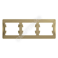 Рамка 3-м Glossa горизонт. титан SE GSL000403 - smartlife-ural.ru – Екатеринбург