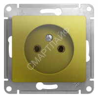 Розетка 1-м СП Glossa 16А IP20 250В без заземл. механизм фисташк. SE GSL001041 - smartlife-ural.ru – Екатеринбург