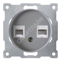 Розетка компьютерная 2-м СП Florence RJ45 кат.5E механизм сер. (1E20901302) OneKeyElectro 2172841 - smartlife-ural.ru – Екатеринбург