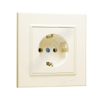Розетка с/з (Керамика) СП Karea 16А IP20 крем. Makel 56010008 - smartlife-ural.ru – Екатеринбург