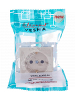 Розетка 1-м СП Vesna с заземл. защ. шторки ПБТ механизм крем. LEZARD 742-0388-124B - smartlife-ural.ru – Екатеринбург