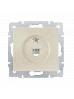 Розетка телефонная СП Vesna евро стандарт механизм крем. LEZARD 742-0388-137 - smartlife-ural.ru – Екатеринбург