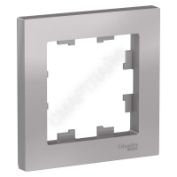 Рамка 1-м AtlasDesign алюм. SE ATN000301 - smartlife-ural.ru – Екатеринбург